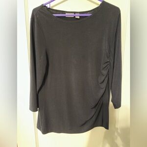 Chico’s Easywear Black Women's Top